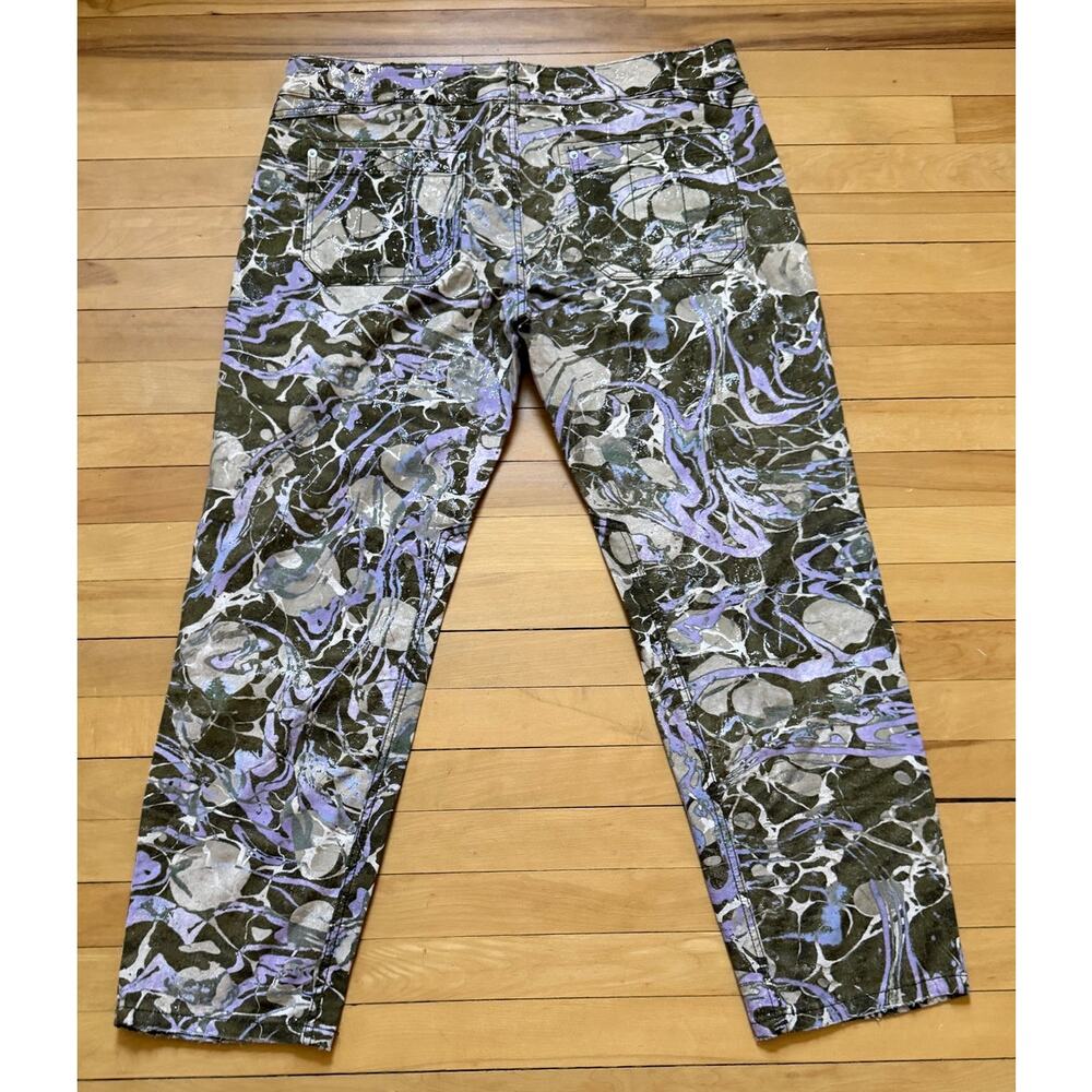 Anthropologie Pilcro The Wanderer Low Rise Wide Leg Pants 32  Fluid EUC
